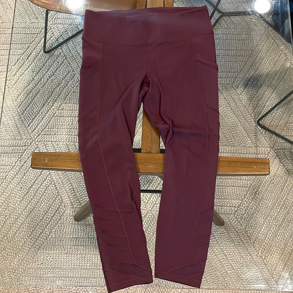 Athleta Leggings - Burgundy